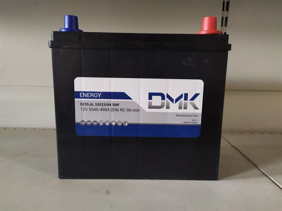 DMK DE55JA Акумулятор DMK DMK Energy 12B Са/Са 55Ач 490А(EN) R+ DE55JA: Приваблива ціна - Купити в Україні на EXIST.UA!