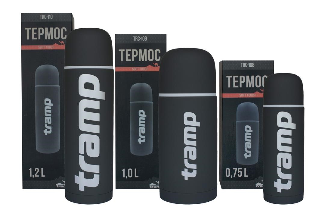 Tramp Термос Tramp Soft Touch 0,75 л, Grey – ціна 896 UAH