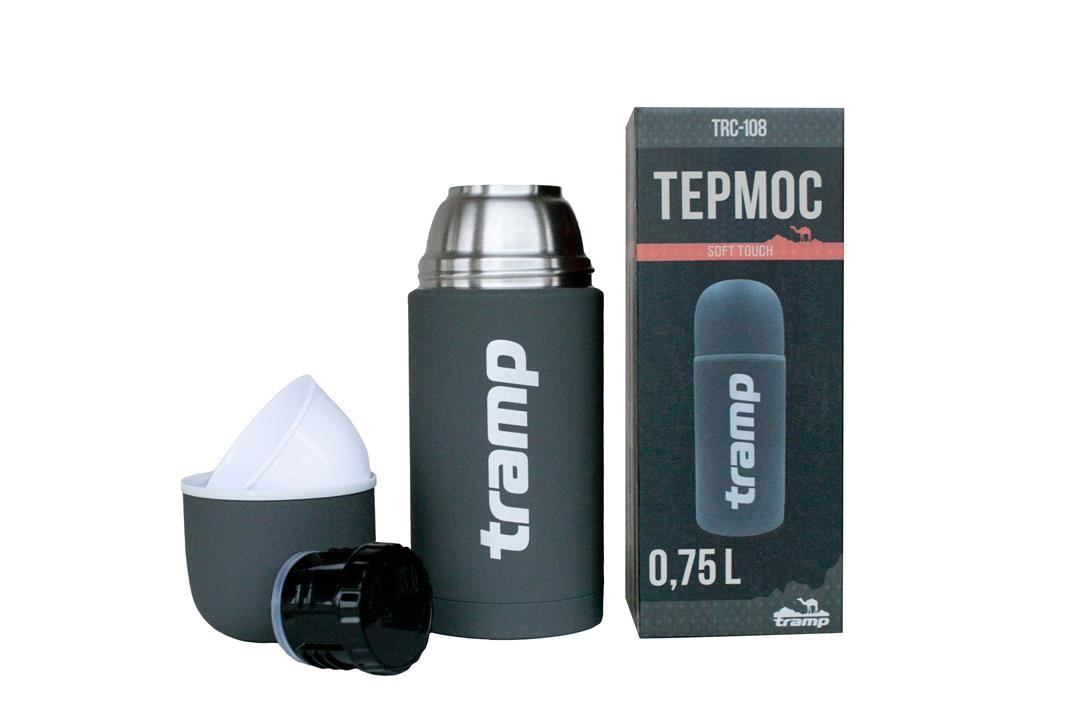 Термос Tramp Soft Touch 0,75 л, Grey Tramp TRC-108-GREY