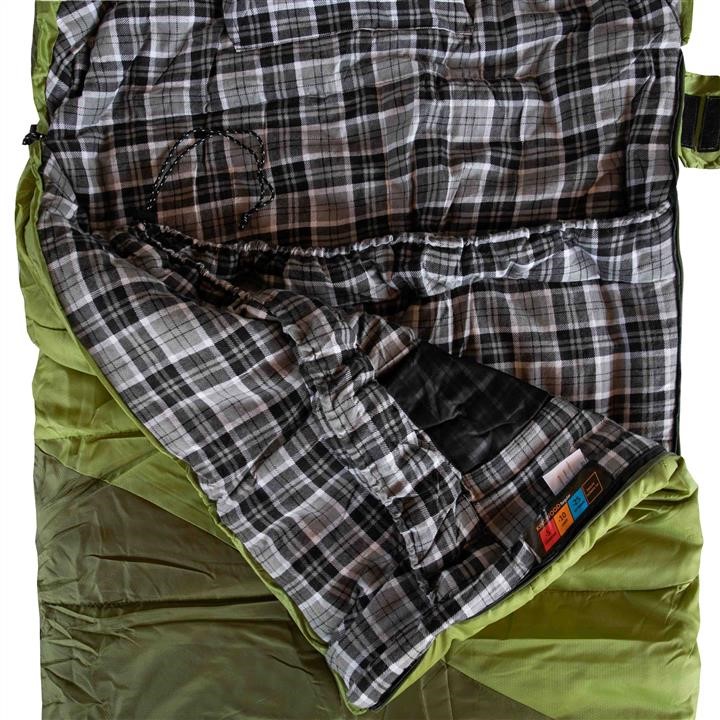 Спальний мішок-ковдра Tramp Kingwood Regular dark-olive&#x2F;grey, 220&#x2F;80 Tramp UTRS-053R-L