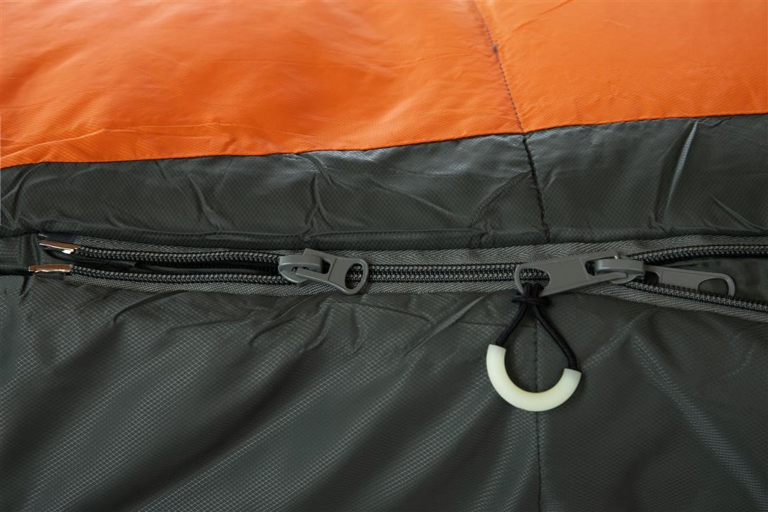 Спальний мішок-кокон Tramp Fjord Regular orange&#x2F;grey, 220&#x2F;80-55 Tramp UTRS-049R-L