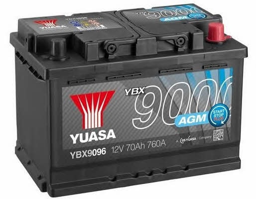 Yuasa YBX9096 Акумулятор Yuasa YBX9000 AGM Start-Stop Plus 12В 70Ач 760А(EN) R+ YBX9096: Приваблива ціна - Купити в Україні на EXIST.UA!