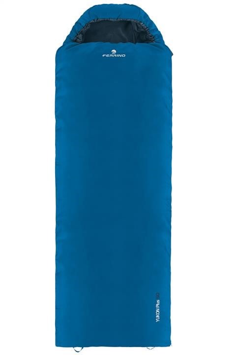Ferrino 929813 Спальний мішок-ковдра Ferrino Yukon Plus SQ/+7°C Blue Left 929813: Приваблива ціна - Купити в Україні на EXIST.UA!