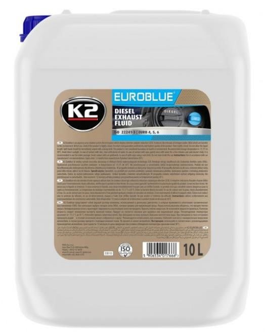 K2 EB10 Водний розчин сечовини K2 EUROBLUE, 10 л EB10: Купити в Україні - Добра ціна на EXIST.UA!