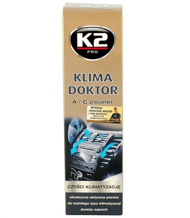 K2 W1001 Очищувач кондиціонера K2 KLIMA DOCTOR, 500 мл W1001: Купити в Україні - Добра ціна на EXIST.UA!