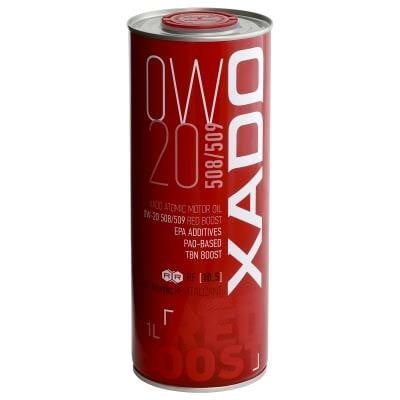 Xado XA 25194 Моторна олива Xado Atomic Oil Red Boost 508/509 0W-20, 1л XA25194: Купити в Україні - Добра ціна на EXIST.UA!