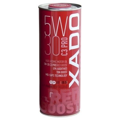 Xado XA 26168 Моторна олива Xado Atomic Oil Red Boost Pro C3 5W-30, 1л XA26168: Купити в Україні - Добра ціна на EXIST.UA!
