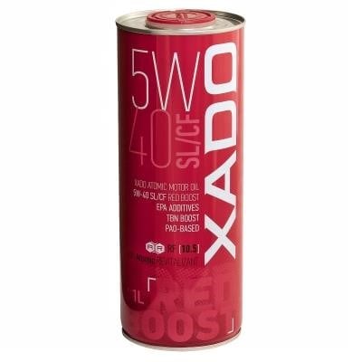 Xado XA 26106 Моторна олива Xado Atomic Oil Red Boost 5W-40, 1л XA26106: Купити в Україні - Добра ціна на EXIST.UA!