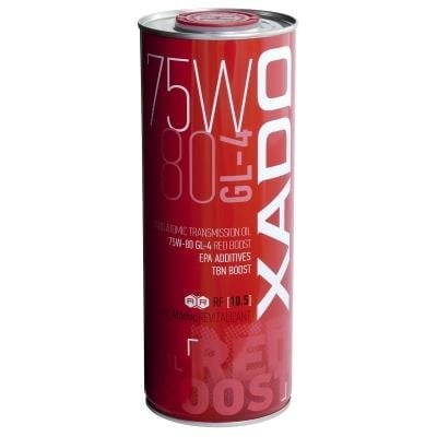 Xado XA 26131 Олива трансмісійна Xado Atomic Oil RED BOOST  75W-80, API GL-4, 1л XA26131: Купити в Україні - Добра ціна на EXIST.UA!