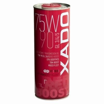 Xado XA 26118 Олива трансмісійна Xado Atomic Oil RED BOOST  75W-90, API GL-4/GL-5, 1л XA26118: Приваблива ціна - Купити в Україні на EXIST.UA!
