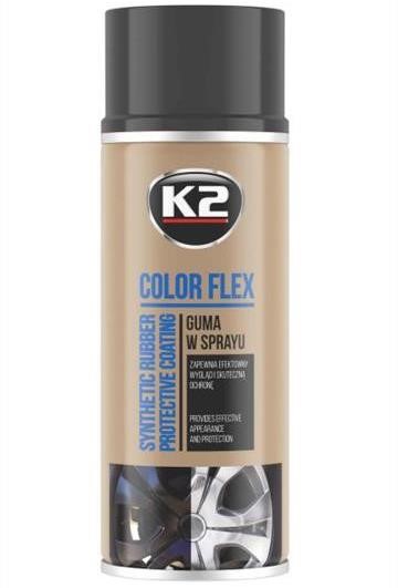 K2 L343CM Спрей для ясен Color Flex - Чорний килимок 400мл L343CM: Купити в Україні - Добра ціна на EXIST.UA!