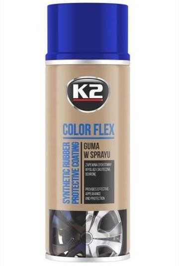 K2 L343NP Гумовий спрей Color Flex - Синій 400мл L343NP: Купити в Україні - Добра ціна на EXIST.UA!