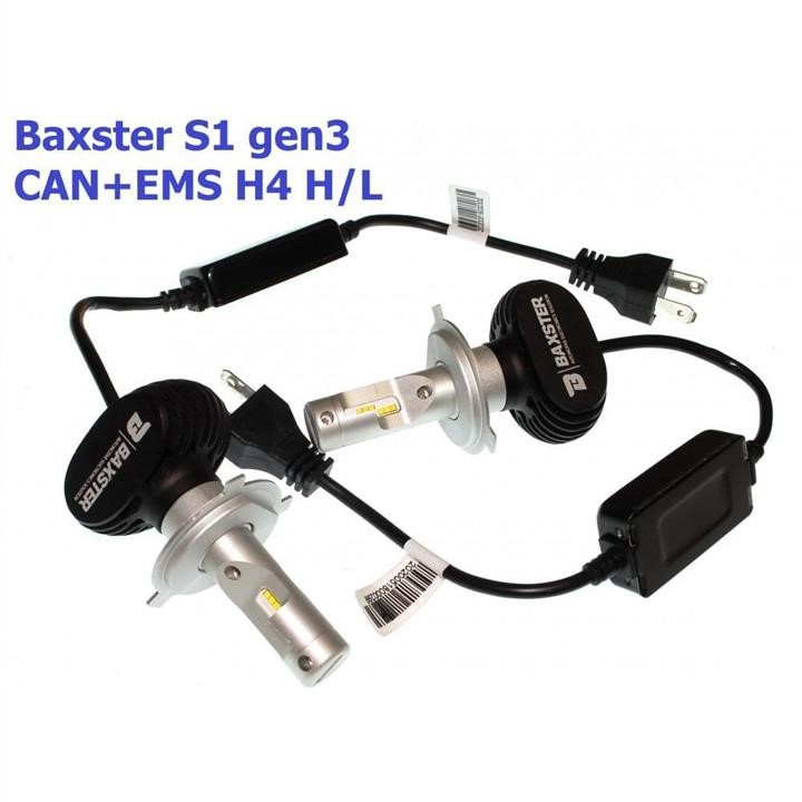 Baxster 00-00018439 Лампи світлодіодні комплект BAXSTER LED S1 gen3 H4 5000K CAN+EMS 0000018439: Купити в Україні - Добра ціна на EXIST.UA!