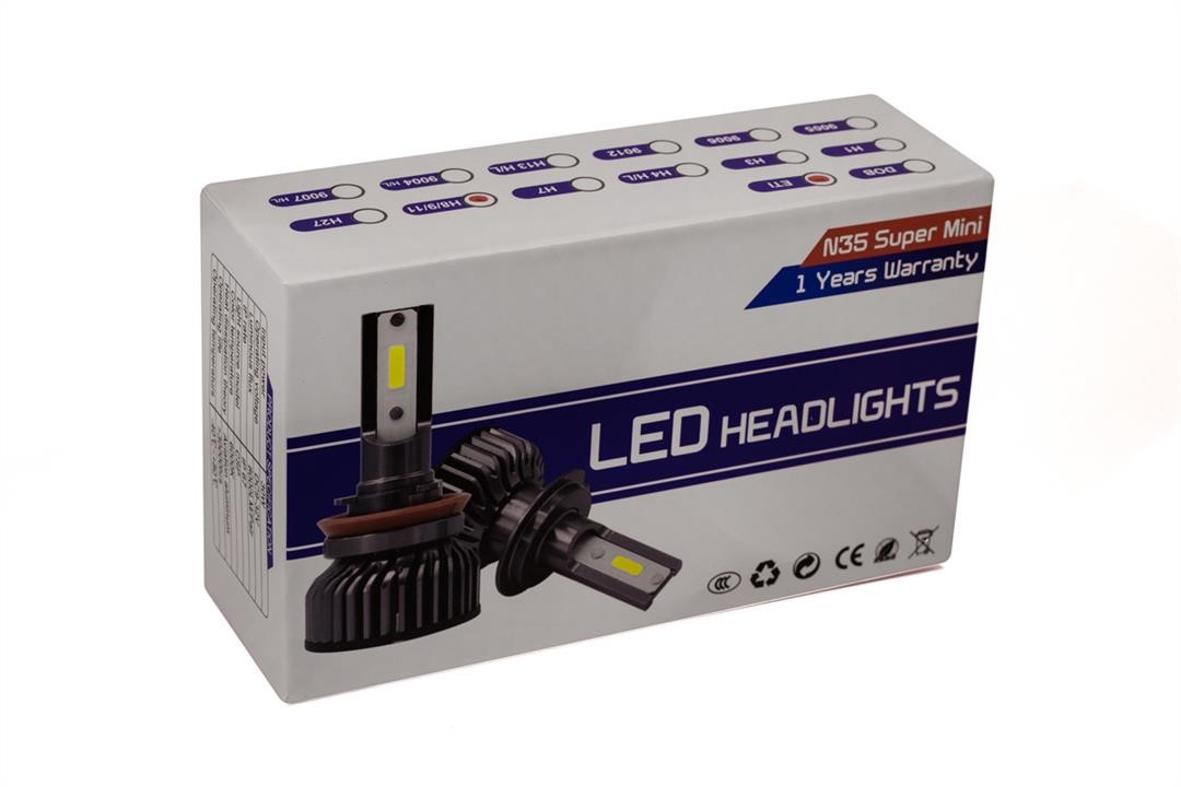 Лампи світлодіодні комплект HeadLight LED T18 H1 30W 9-32V 6000K HeadLight 00-00017223