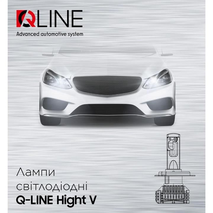 Лампи світлодіодні комплект QLine LED Hight V H1 6000K QLine 00-00019209