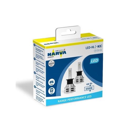 Narva 18058 Лампи світлодіодні комплект Narva Performance H3 12/24v 24W 6500K 18058: Купити в Україні - Добра ціна на EXIST.UA!