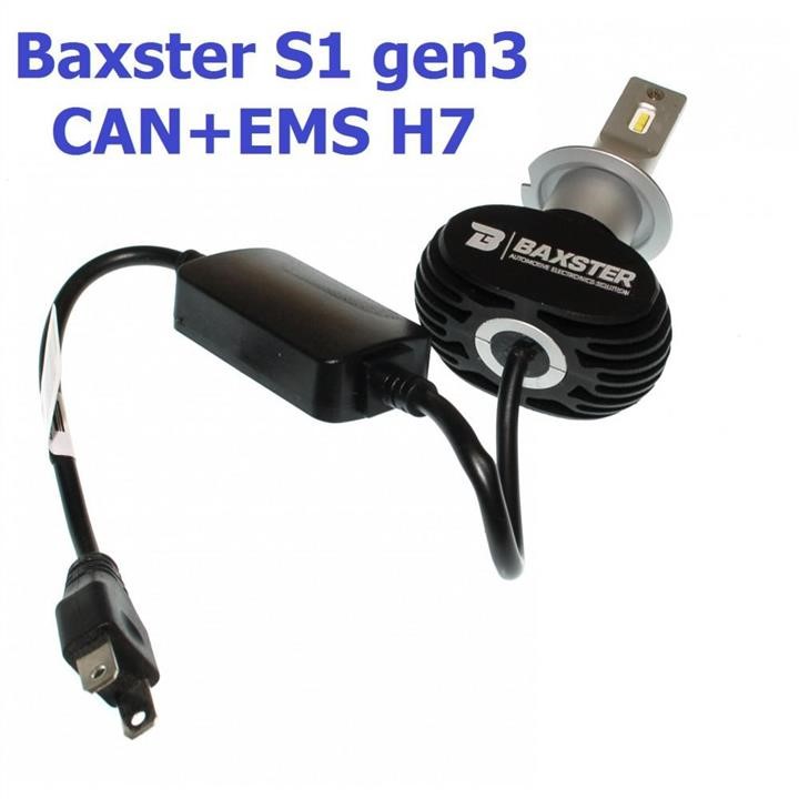 Baxster 00-00020109 Лампи світлодіодні комплект BAXSTER LED S1 gen3 H7 5000K CAN+EMS 0000020109: Купити в Україні - Добра ціна на EXIST.UA!