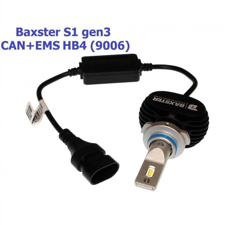 Лампи світлодіодні комплект BAXSTER LED S1 gen3 HB4 5000K CAN+EMS Baxster 00-00020113