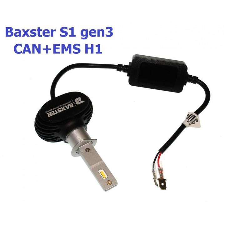 Baxster 00-00020108 Лампи світлодіодні комплект BAXSTER LED S1 gen3 H1 6000K CAN+EMS 0000020108: Купити в Україні - Добра ціна на EXIST.UA!