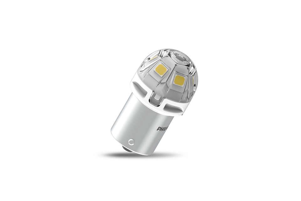 Лампи світлодіодні комплект Philips LED Ultinon R5W&#x2F;R10W Pro6000 12V&#x2F;24V Philips 24805CU60X2