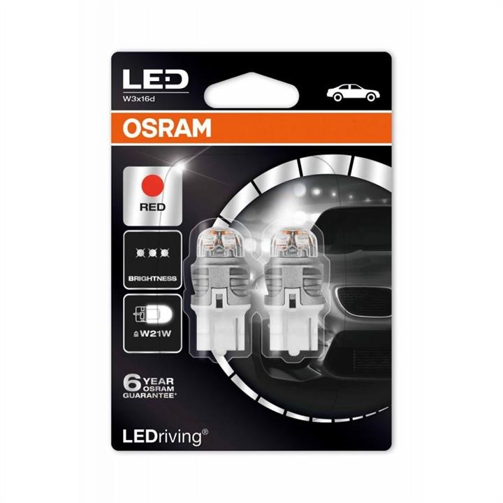 Osram 7905R-BLI2 Лампи світлодіодні комплект Osram Premium W21W 12V W3X16d 7905RBLI2: Приваблива ціна - Купити в Україні на EXIST.UA!