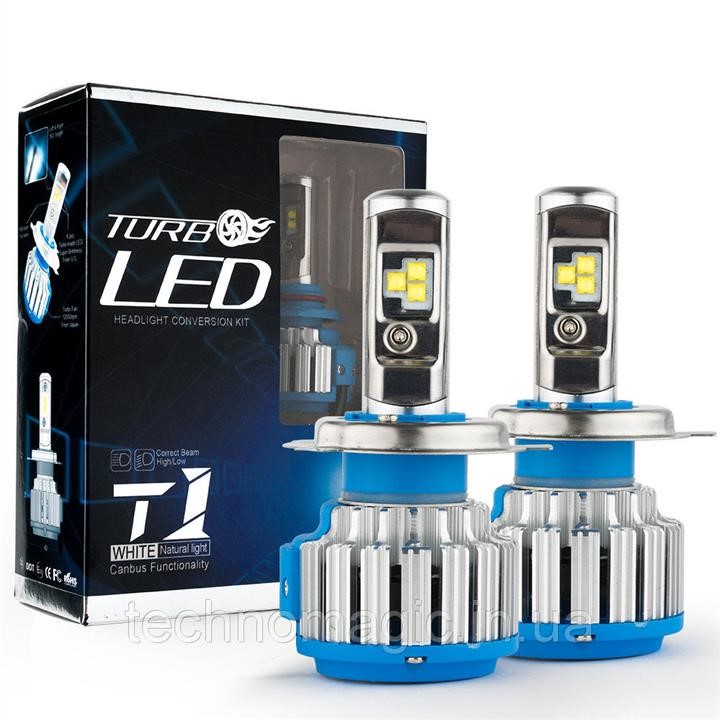 TurboLed 00-00007265 Лампи світлодіодні комплект Tungsram T1 H27 6000K 50W 12/24v CanBus 0000007265: Купити в Україні - Добра ціна на EXIST.UA!