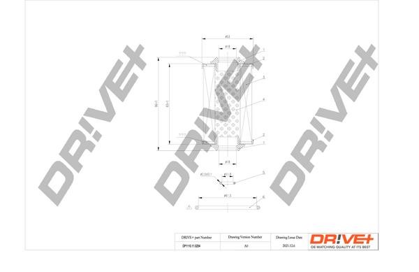 Dr!ve+ DP1110.11.0254 Фільтр масляний DP1110110254: Купити в Україні - Добра ціна на EXIST.UA!
