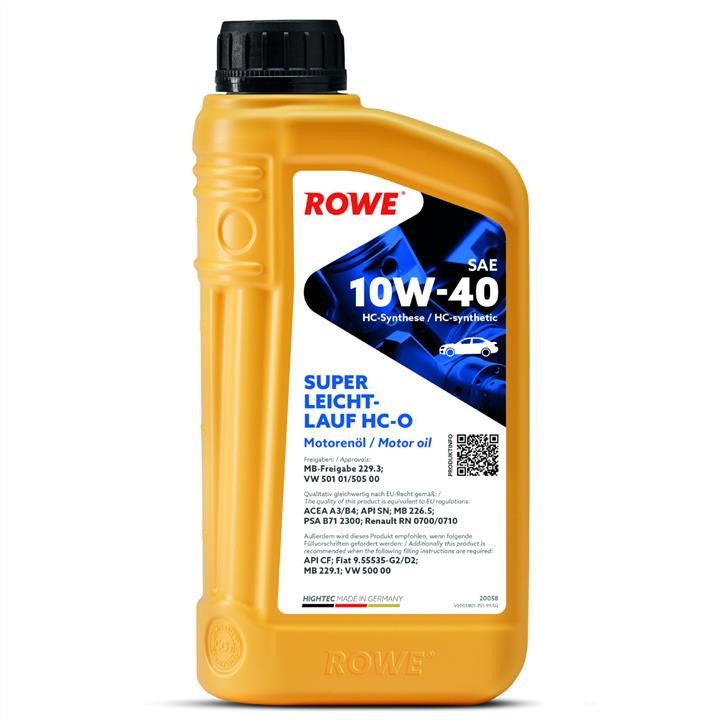 Купити Rowe 20058-0010-99 за низькою ціною в Україні!