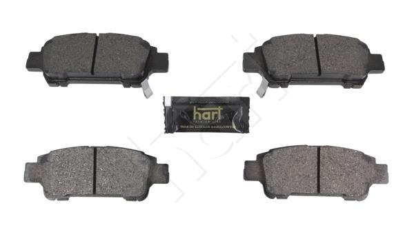 Hart 261 829 Гальмівні колодки, комплект 261829: Купити в Україні - Добра ціна на EXIST.UA!
