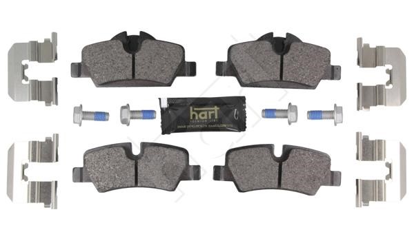 Hart 261 833 Гальмівні колодки, комплект 261833: Купити в Україні - Добра ціна на EXIST.UA!