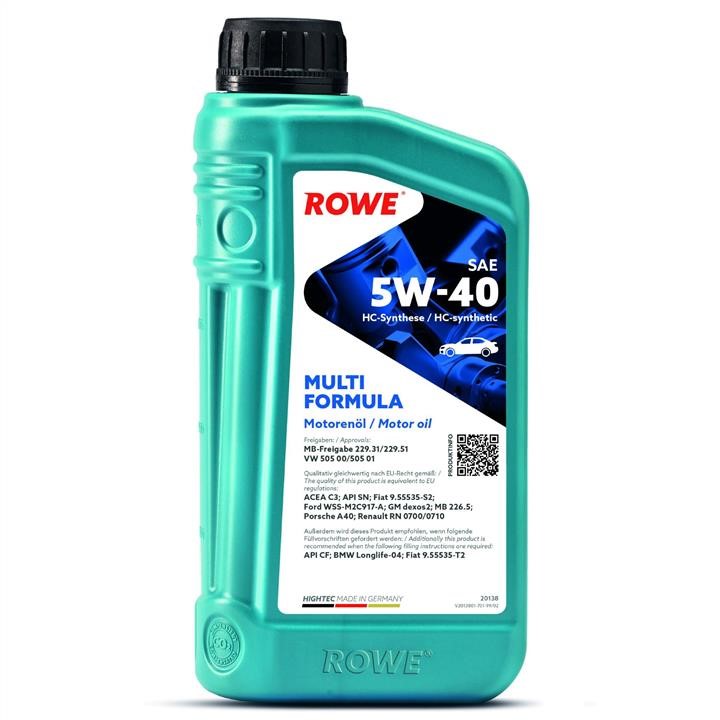 Купити Rowe 20138-0010-99 за низькою ціною в Україні!