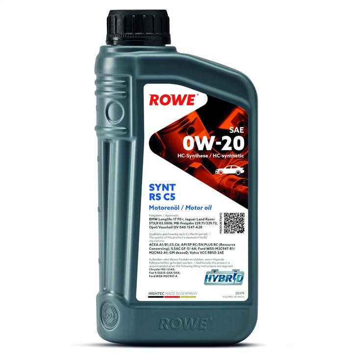 Купити Rowe 20379-0010-99 за низькою ціною в Україні!