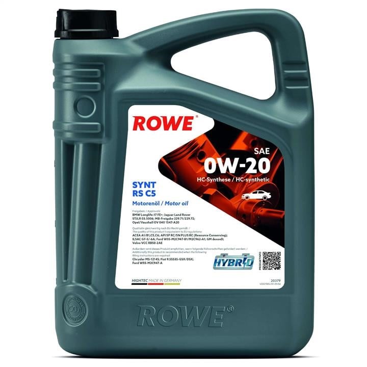Купити Rowe 20379-0050-99 за низькою ціною в Україні!