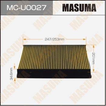 Masuma MC-U0027 Фільтр салону MCU0027: Купити в Україні - Добра ціна на EXIST.UA!