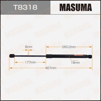 T8318 Masuma Пружина газовая багажника