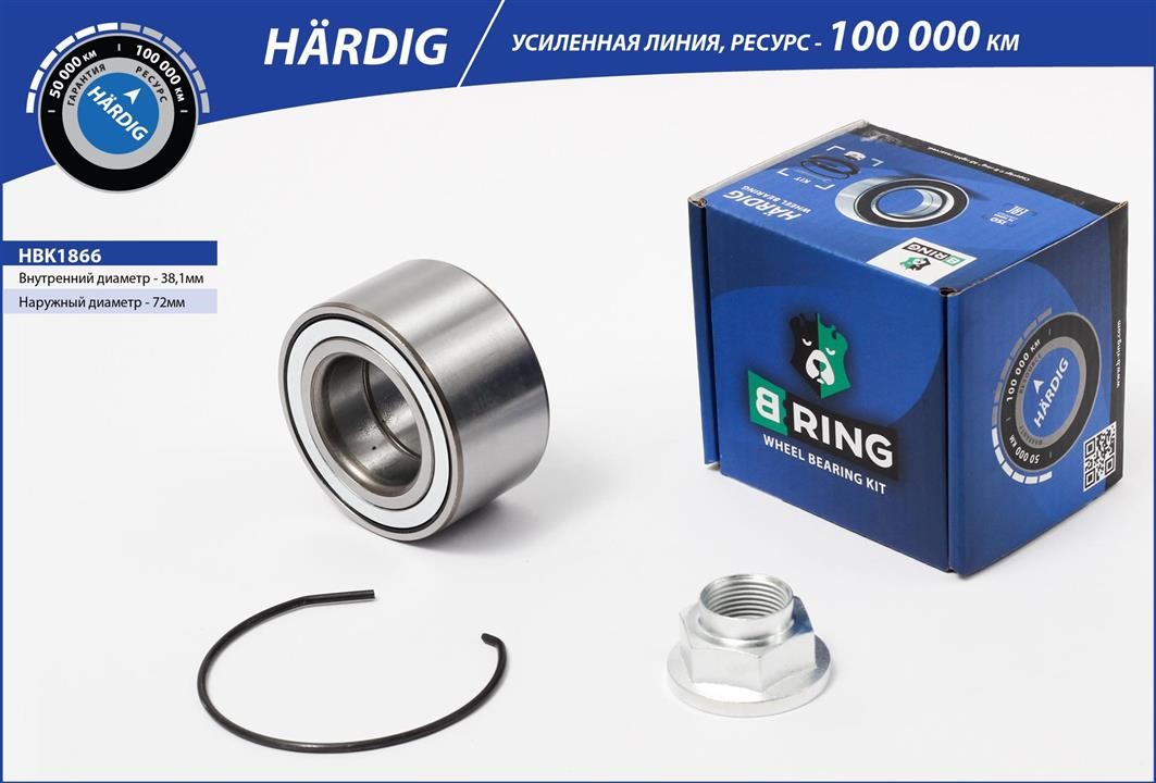 B-Ring HBK1866 Підшипник маточини HBK1866: Приваблива ціна - Купити в Україні на EXIST.UA!