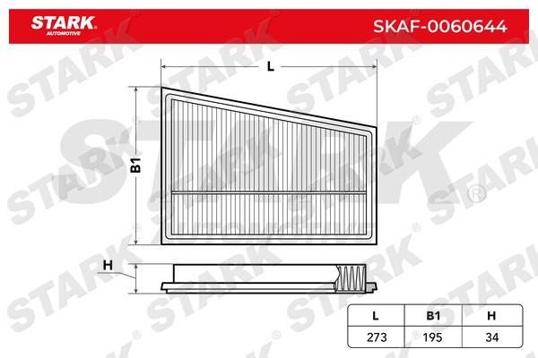 Stark SKAF-0060644 Повітряний фільтр SKAF0060644: Купити в Україні - Добра ціна на EXIST.UA!