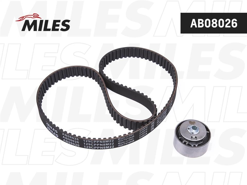 Miles AB08026 Комплект зубчастих ременів AB08026: Купити в Україні - Добра ціна на EXIST.UA!