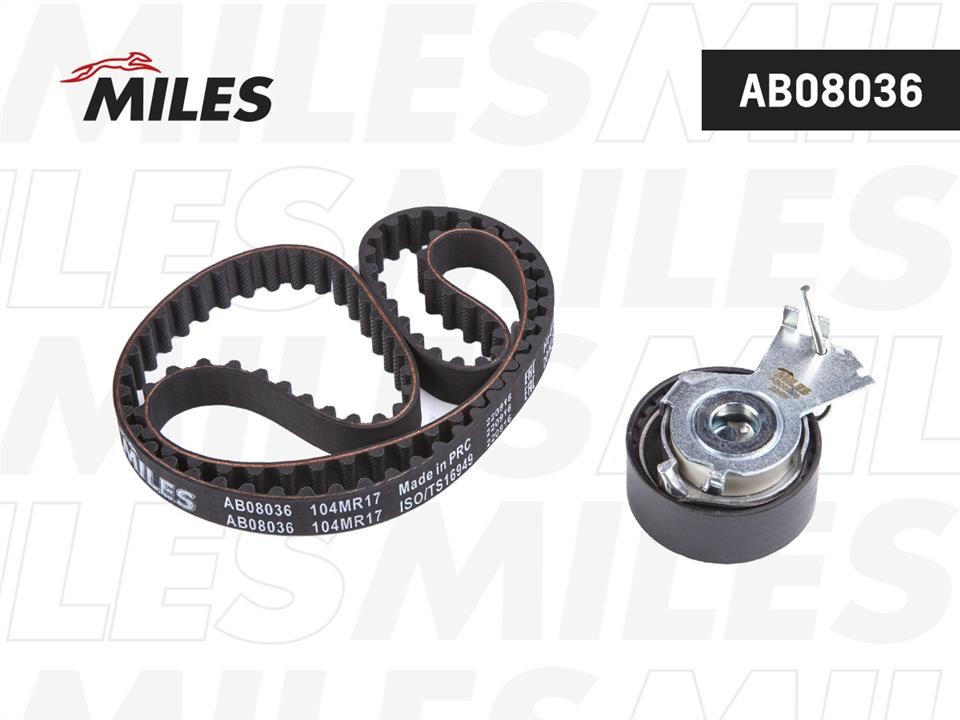 Miles AB08036 Комплект зубчастих ременів AB08036: Приваблива ціна - Купити в Україні на EXIST.UA!