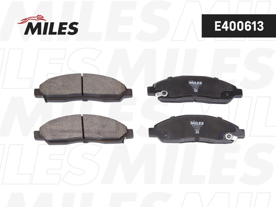 Miles E400613 Гальмівні колодки, комплект E400613: Купити в Україні - Добра ціна на EXIST.UA!
