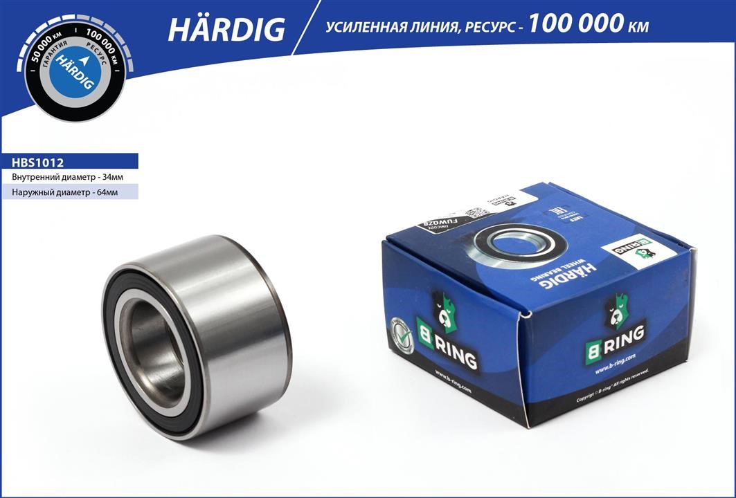B-Ring HBS1012 Підшипник маточини HBS1012: Купити в Україні - Добра ціна на EXIST.UA!