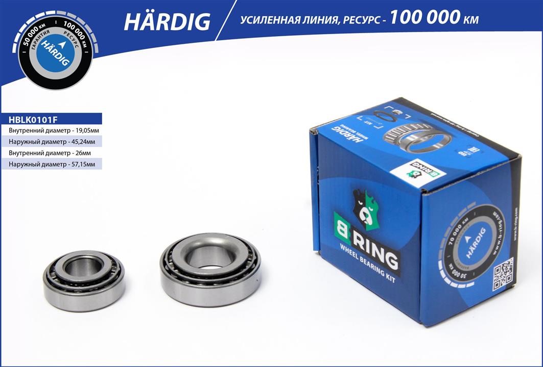 B-Ring HBLK0101F Підшипник маточини HBLK0101F: Купити в Україні - Добра ціна на EXIST.UA!