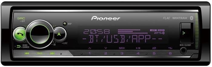 Pioneer MVH-S520BT Магнітола Pioneer MVH-S520BT (без диска) MVHS520BT: Купити в Україні - Добра ціна на EXIST.UA!