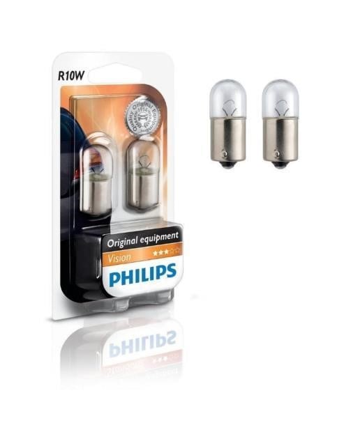 Philips 12814B2 Лампа розжарювання R10W 12V 10W 12814B2: Приваблива ціна - Купити в Україні на EXIST.UA!