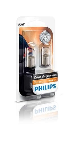 Philips 12821B2 Лампа розжарювання R5W 12V 5W 12821B2: Купити в Україні - Добра ціна на EXIST.UA!