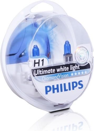 Philips 12258DVS2 Лампа галогенна Philips Diamondvision 12В H1 55Вт 12258DVS2: Купити в Україні - Добра ціна на EXIST.UA!