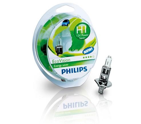 Philips 12258ECOS2 Лампа галогенна Philips Ecovision 12В H1 55Вт 12258ECOS2: Купити в Україні - Добра ціна на EXIST.UA!