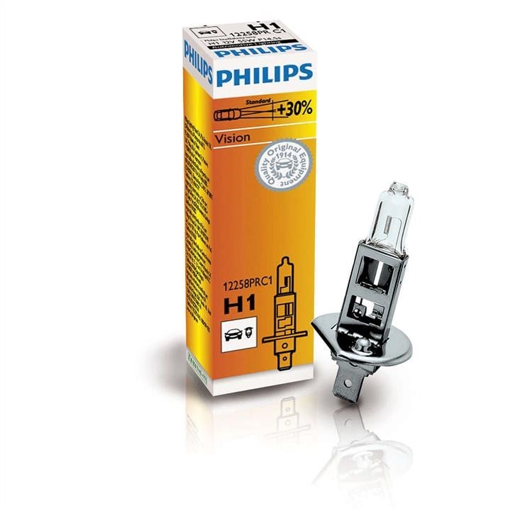 Philips 12258PRC1 Лампа галогенна Philips Vision +30% 12В H1 55Вт +30% 12258PRC1: Купити в Україні - Добра ціна на EXIST.UA!