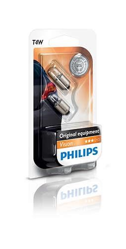 Philips Лампа розжарювання T4W 12V 4W – ціна 51 UAH