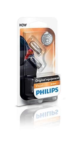 Philips 12256B2 Лампа розжарювання W3W 12V 3W 12256B2: Приваблива ціна - Купити в Україні на EXIST.UA!